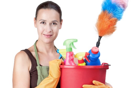 Professional sofa cleaning in Newbury Park removing dust and stains from upholstery