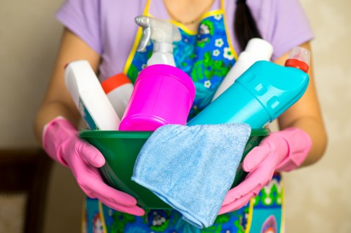 Customer raising a service concern with a carpet cleaning provider